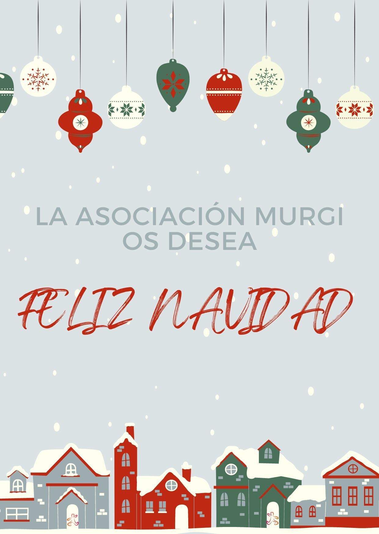 FELIZ NAVIDAD ASOCIACION MURGI
